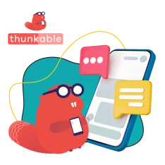 Разработка мобильных приложений в Thunkable - КИБЕРшкола программирования для детей, компьютерные курсы для школьников, начинающих и подростков - KIBERone г. Новокосино