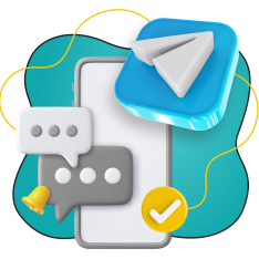 Создание Mini App для Telegram - КИБЕРшкола программирования для детей, компьютерные курсы для школьников, начинающих и подростков - KIBERone г. Новокосино