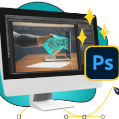 Волшебный Photoshop - КИБЕРшкола программирования для детей, компьютерные курсы для школьников, начинающих и подростков - KIBERone г. Новокосино