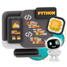 Мой первый сайт с мозгами: Python + AI - КИБЕРшкола программирования для детей, компьютерные курсы для школьников, начинающих и подростков - KIBERone г. Новокосино