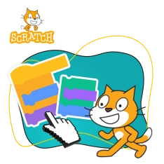 Scratch. Продвинутый уровень – создаём игры, как маленькие разработчики! - КИБЕРшкола программирования для детей, компьютерные курсы для школьников, начинающих и подростков - KIBERone г. Новокосино
