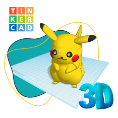 Tinkercad. 3D-проектирование - КИБЕРшкола программирования для детей, компьютерные курсы для школьников, начинающих и подростков - KIBERone г. Новокосино