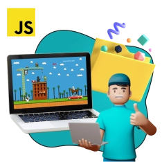 JavaScript + AI. Проектное обучение + геймификация + AI-помощники - КИБЕРшкола программирования для детей, компьютерные курсы для школьников, начинающих и подростков - KIBERone г. Новокосино